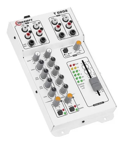 Mesa De Som Automotivo Equalizador Taramps T0202 2 Entradas Mesa De Som Automotivo Equalizador Taramps T0202 2 Entradas